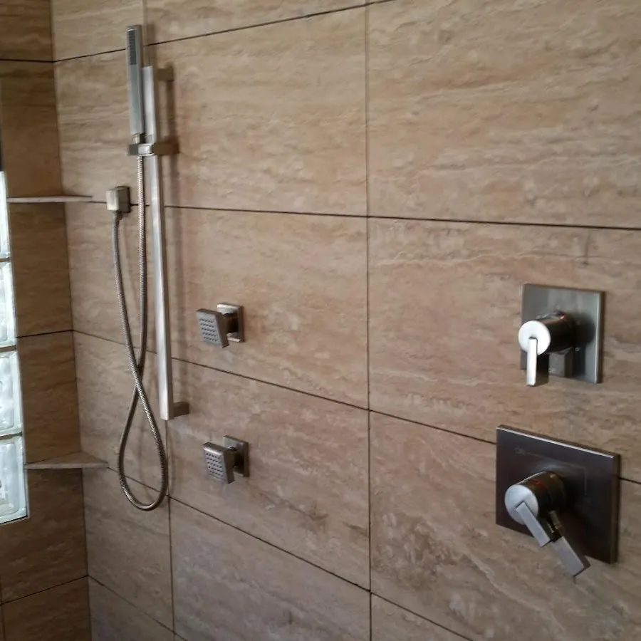 Shower fixture installation for Water Heater Installation in Dexter